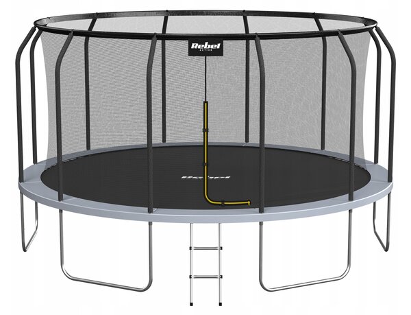 Trampolína se sítí Rebel 3,8 cm FT 14 (427-435 cm) žebříček