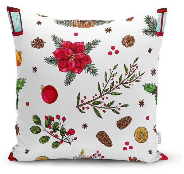 Povlak na polštář s vánočním motivem 43x43 cm Merry Christmas – Mila Home