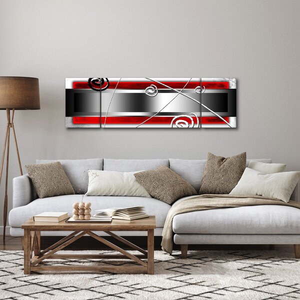 Abstraktní obraz (170x50 cm)