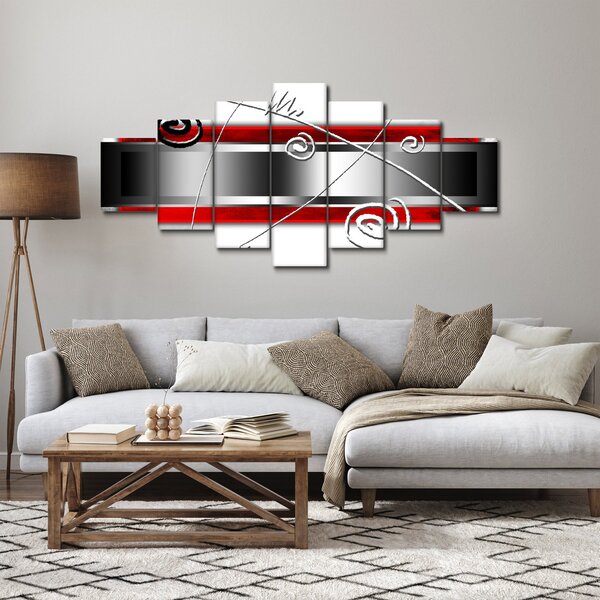 Abstraktní obraz (210x100 cm)