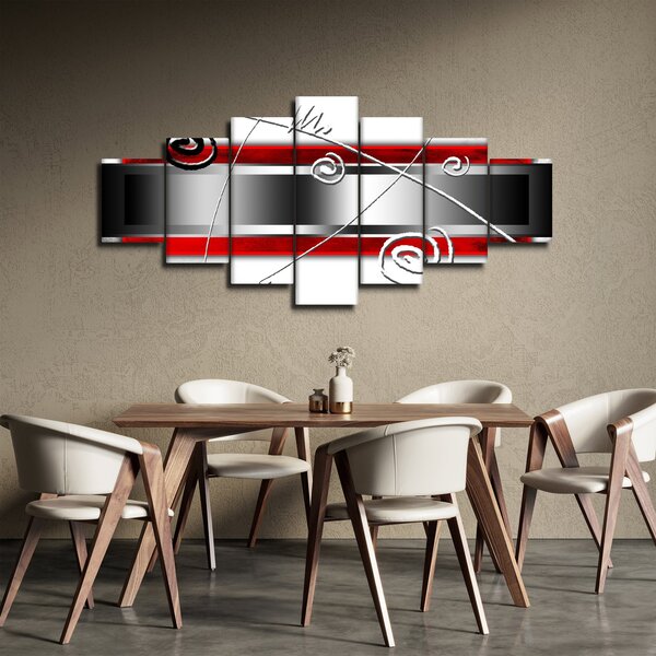 Abstraktní obraz (210x100 cm)
