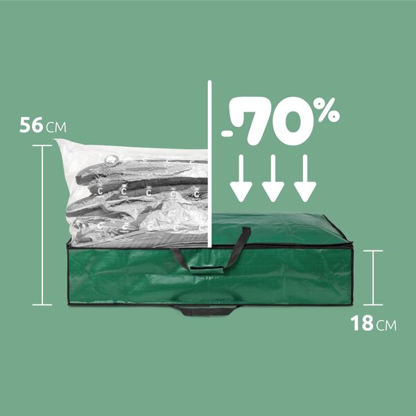 Compactor vakuový box pro zahradní podsedáky a polstrování GARDEN ECOLOGIC 4XL 530 litrů