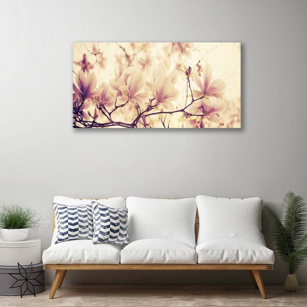 Obraz na plátně Květiny Rostlina Příroda 125x50 cm