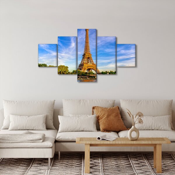 Obraz - Eiffelova věž (125x70 cm)