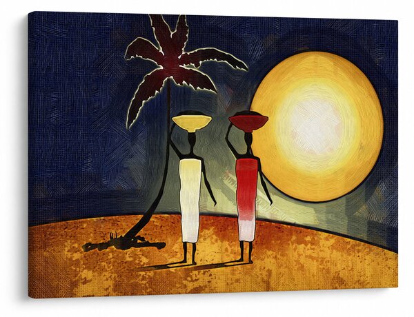 Obraz starověké malby (70x50 cm)