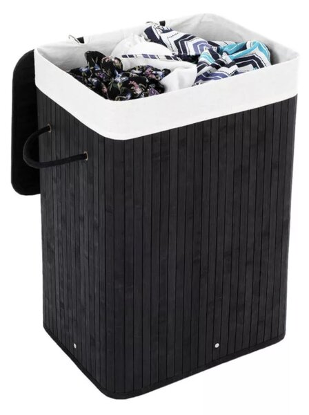 SONGMICS Koš na prádlo OLI 72 L černý