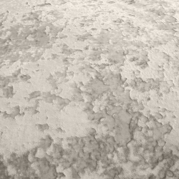 Béžové sametové prodloužené povlečení na dvoulůžko 230x220 cm Crushed – Catherine Lansfield