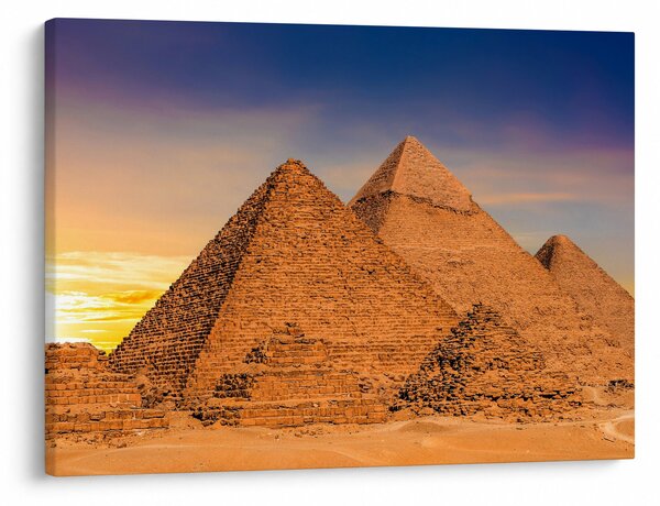 Obraz - Egyptské pyramidy (70x50 cm)