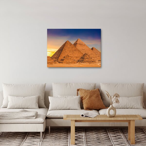 Obraz - Egyptské pyramidy (70x50 cm)