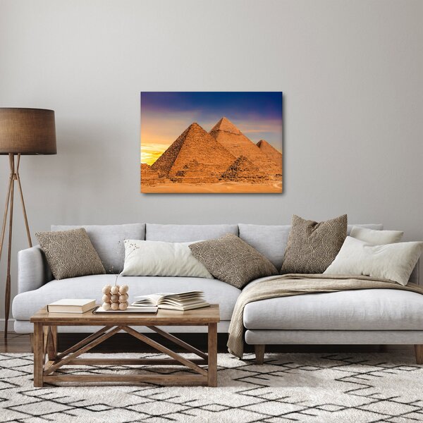 Obraz - Egyptské pyramidy (70x50 cm)