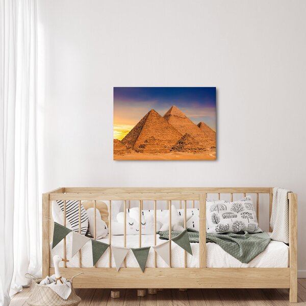Obraz - Egyptské pyramidy (70x50 cm)