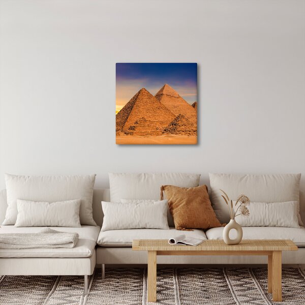 Obraz - Egyptské pyramidy (30x30 cm)