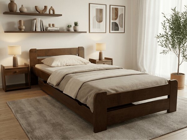 Postel Laura 80 x 200, dub