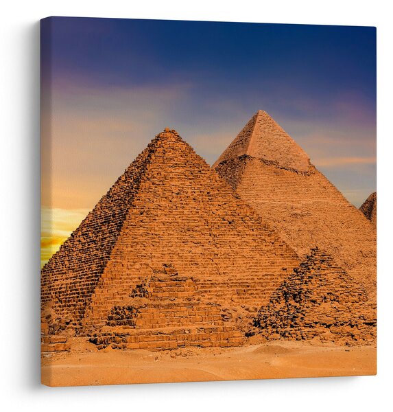 Obraz - Egyptské pyramidy (30x30 cm)