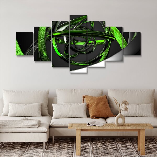 Obraz abstrakce (210x100 cm)