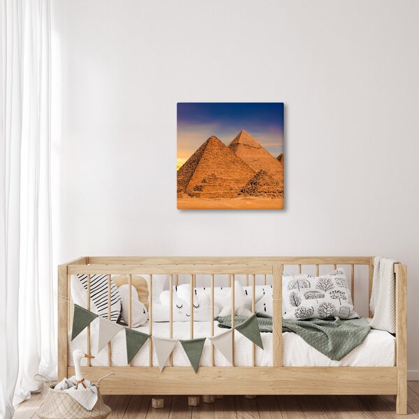 Obraz - Egyptské pyramidy (30x30 cm)