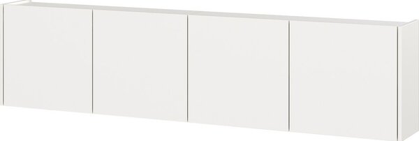 Bílý TV stolek 183x45 cm Piana – Germania