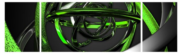 Obraz abstrakce (170x50 cm)