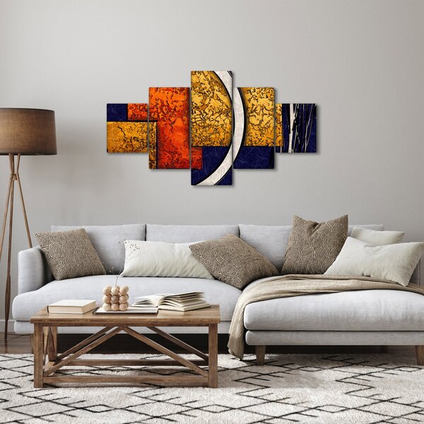 Obraz abstrakce (125x70 cm)