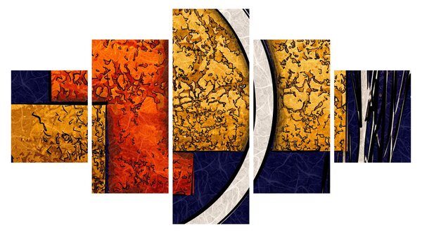 Obraz abstrakce (125x70 cm)