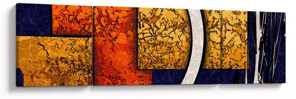 Obraz abstrakce (170x50 cm)