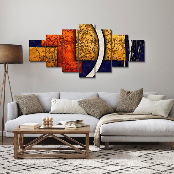 Obraz abstrakce (210x100 cm)