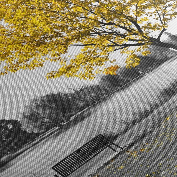 Obraz - Odpočinek v parku (125x70 cm)