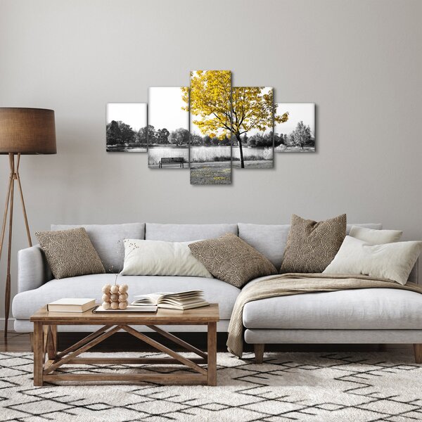 Obraz - Odpočinek v parku (125x70 cm)