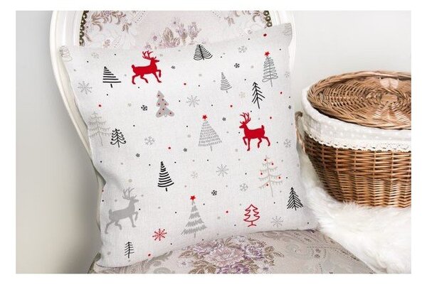 Povlak na polštář s vánočním motivem 43x43 cm Merry Christmas – Mila Home