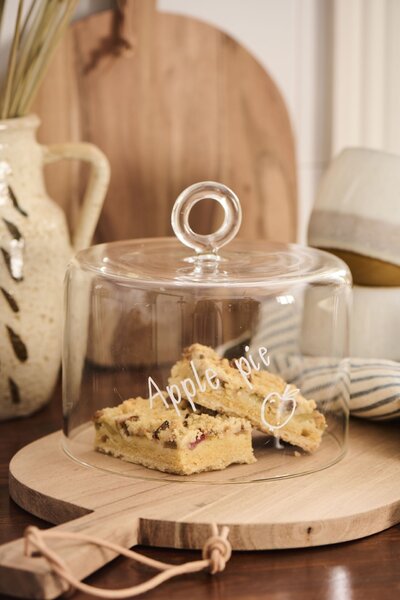 Skleněný poklop Ø 18 cm