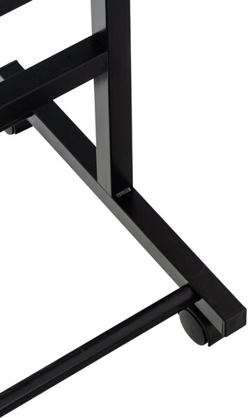 Stojící zrcadlo Evoir 317225 - 151x39x39 cm - Černá