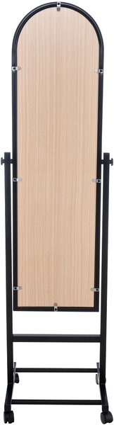 Stojící zrcadlo Evoir 317225 - 151x39x39 cm - Černá