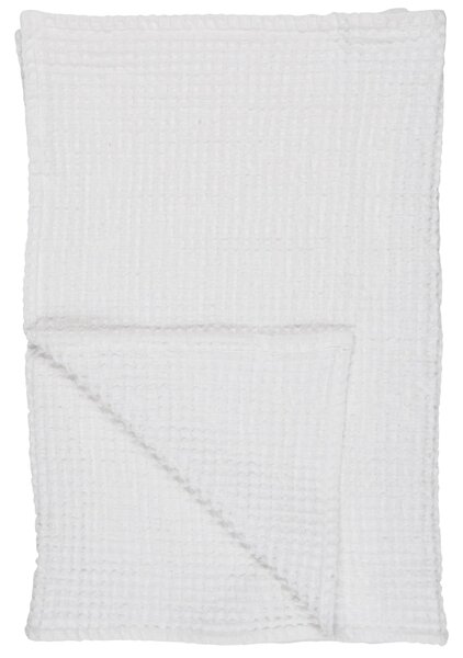 Bavlněný ručník Liseleje Waffle White 50 × 100 cm