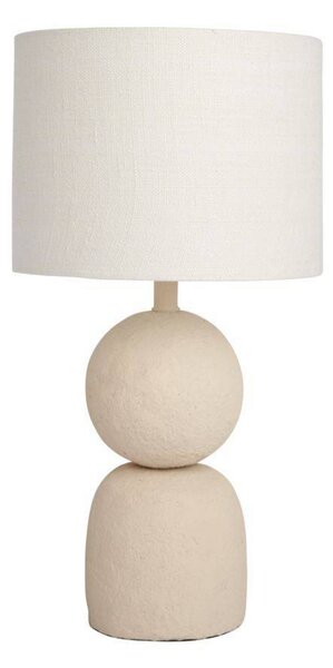 Stolní lampa Watt & Veke, Béžová, Obývací pokoj, Papír / Karton, Skandinávský
