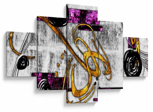 Obraz abstrakce (125x70 cm)