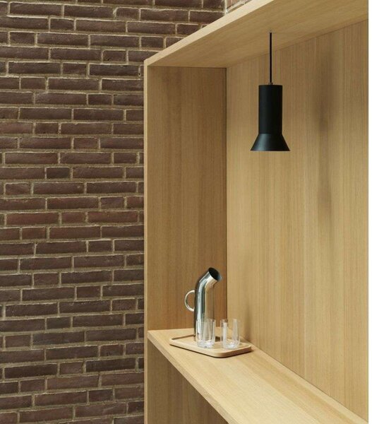 Závěsná svítidlo Normann Copenhagen, Černá, Obývací pokoj, Hliník