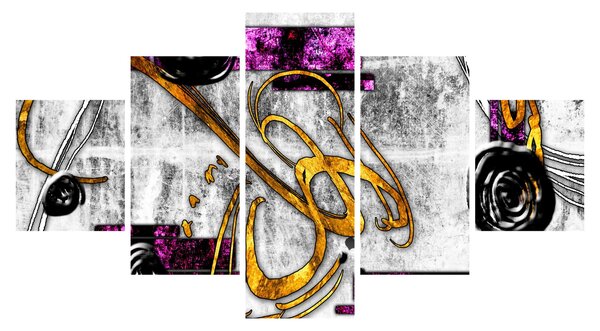 Obraz abstrakce (125x70 cm)
