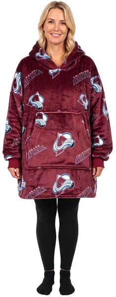 Mikinová televizní deka NHL Colorado Avalanche - vel. S