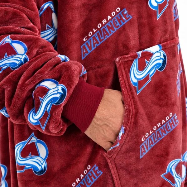 Mikinová televizní deka NHL Colorado Avalanche - vel. M