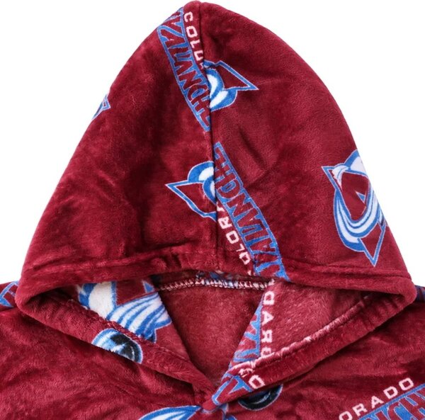 Mikinová televizní deka NHL Colorado Avalanche - vel. M