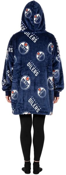 Mikinová televizní deka NHL Edmonton Oilers - vel. S