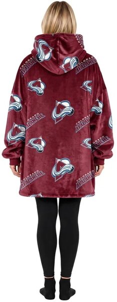 Mikinová televizní deka NHL Colorado Avalanche - vel. S