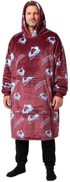 Mikinová televizní deka NHL Colorado Avalanche - vel. XL