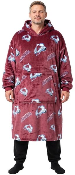 Mikinová televizní deka NHL Colorado Avalanche - vel. XL