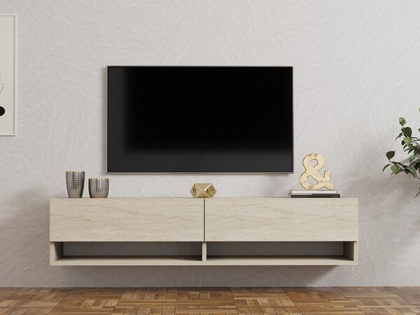 Hanah Home Televizní stolek ARGES travertin