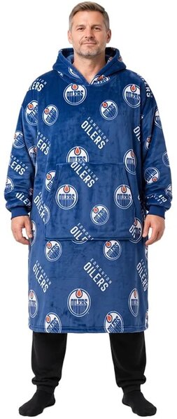 Mikinová televizní deka NHL Edmonton Oilers - vel. XL