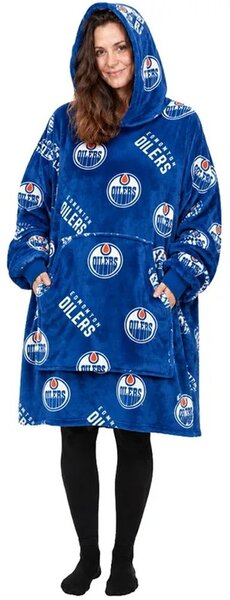 Mikinová televizní deka NHL Edmonton Oilers - vel. M