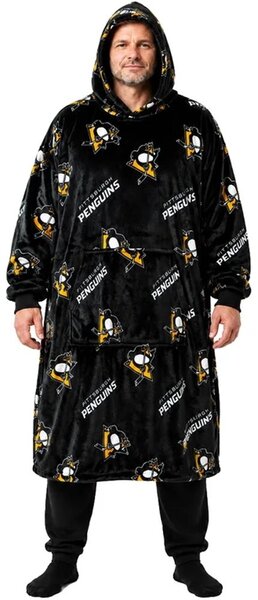 Mikinová televizní deka NHL Pittsburgh Penguins - vel. XL