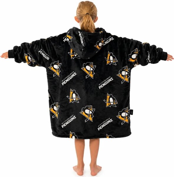 Mikinová televizní deka NHL Pittsburgh Penguins - vel. S