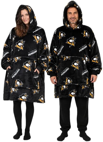 Mikinová televizní deka NHL Pittsburgh Penguins - vel. M